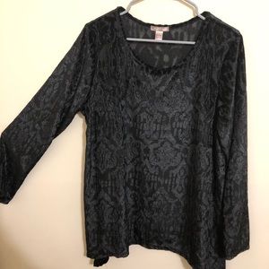White stag velvet top xl